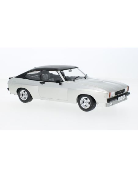 MODELCARGROUP MCG18349 FORD CAPRI MK II X-PACK 1975 SILVER/MATT BLACK RHD 1:18 Modellino