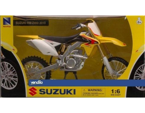 New Ray NY49083S SUZUKI RM-Z 450 2010 1:6 Modellino