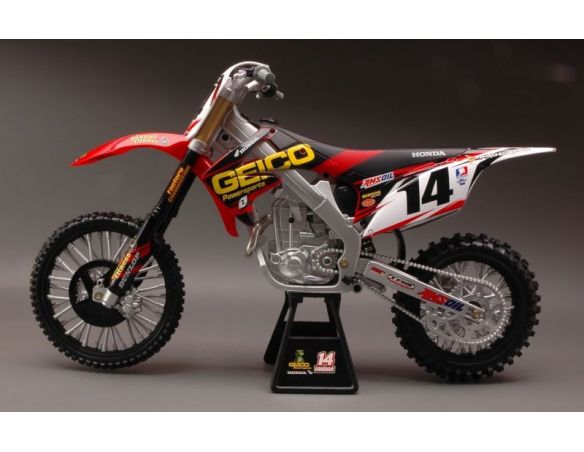 New Ray NY49333H HONDA CRF 450R K.WINDHAM 6th SUPERCROSS 2010 1:6 Modellino