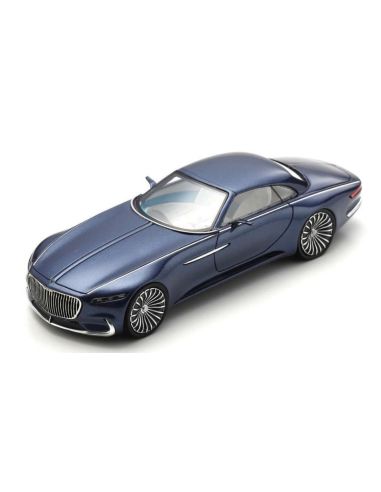 SCHUCO SH450932100 MERCEDES MAYBACH VISION 6 HARDTOP COUPE BLUE RESIN 1:43 Modellino