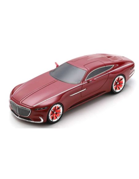 SCHUCO SH450933100 MERCEDES MAYBACH VISION 6 HARDTOP COUPE RED RESIN 1:43 Modellino