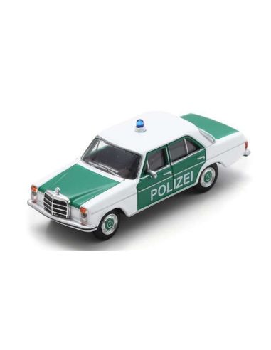 SCHUCO SH452037400 MERCEDES POLIZEI WHITE/DARK GREEN 1:64 Modellino