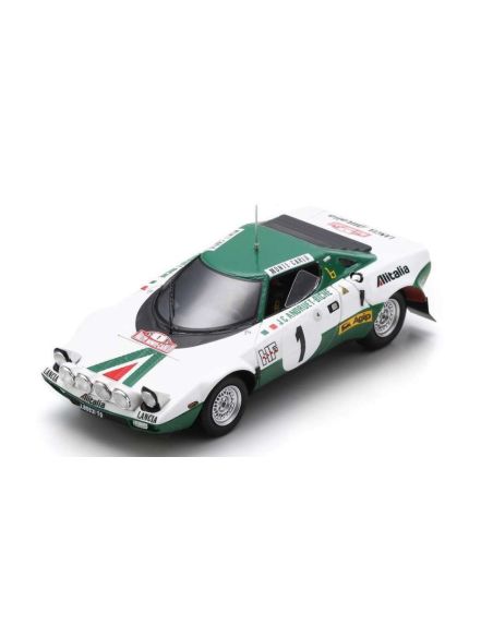 SPARK MODEL S9079 LANCIA STRATOS HF N.1 RALLY MONTE CARLO 1975 ANDRUET-JOUANNY 1:43 Modellino