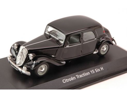 Norev NV153021 CITROEN TRACTION 15 SIX H 1955 BLACK 1:43 Modellino