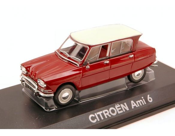 Norev NV153507 CITROEN AMI 6 1967 AMARANT/CREAM 1:43 Auto Stradali