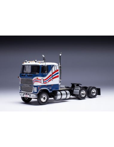 IXO MODEL TR177 FORD CL 9000 1976 BLUE/WHITE 1:43 Modellino