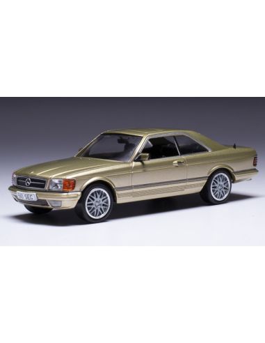 IXO MODEL CLC537 MERCEDES 500 SEC 1981 MET.BEIGE 1:43 Modellino