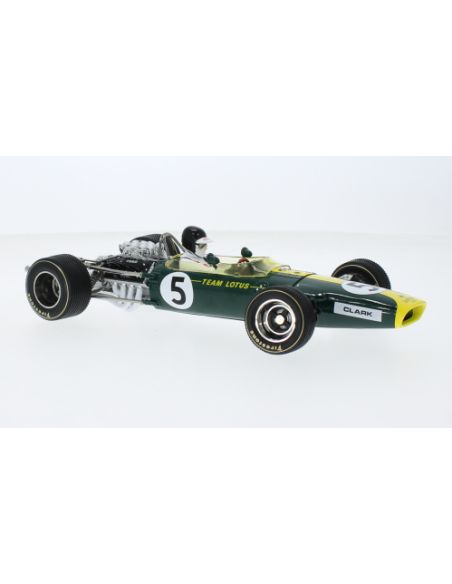 QUARTZO QZ18222 LOTUS 49 N.5 GP USA 1967 J.CLARK 1:18 Modellino