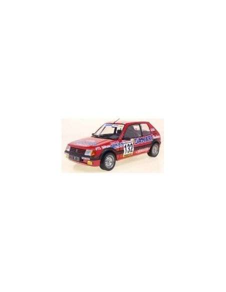 SOLIDO SL1801717 PEUGEOT 205 1.6 GTi N 132 RALLY MONTEC.1986 F.DELECOUR-A.C.PAUWELS 1:18 Modellino