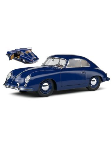 SOLIDO SL1802808 PORSCHE 356 PRE-A COUPE 1953 BLUE 1:18 Modellino