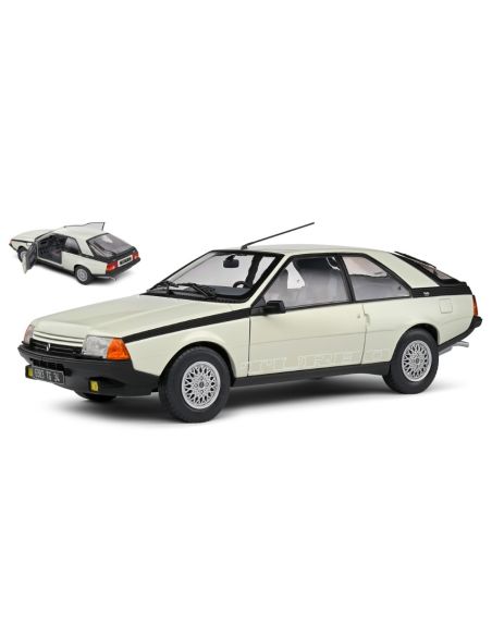 SOLIDO SL1806405 RENAULT FUEGO TURBO COUPE 1985 WHITE 1:18 Modellino