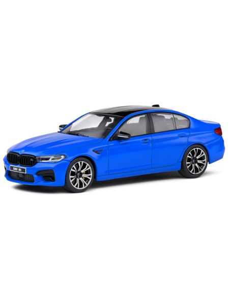SOLIDO SL4312703 BMW 5-SERIES M5 (F90) COMPETITION 2021 BLUE 1:43 Modellino