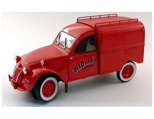 Norev NV181501 CITROEN 2 CV FOURG.POMPIERS 1:18 Modellino