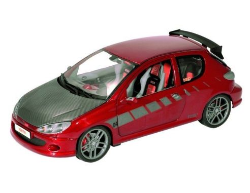Norev 184727 PEUGEOT 206 STREET RACER ROUGE CANDY Auto 1/18