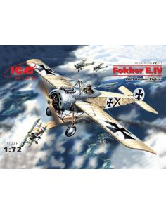 ICM ICM72111 FOKKER E.IV WWI GERMAN FIGHTER KIT 1:72...