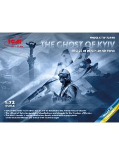 ICM ICM72140 THE GHOST OF KYIV MIG-29 UKRAINA AIR FORCE...