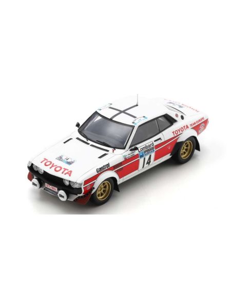 SPARK MODEL S7723 TOYOTA CELICA 2000 GT N.14 LOMBARD RAC RALLY 1977 WALFRIDSSON-JENSEN Modellino