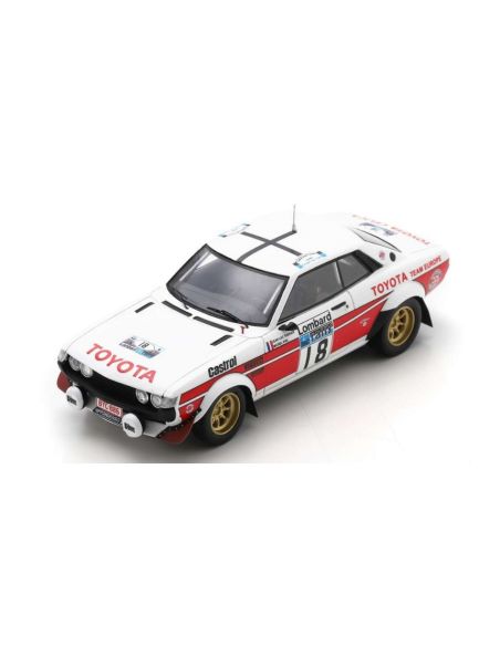 SPARK MODEL S7724 TOYOTA CELICA 2000 GT N.18 LOMBARD RAC RALLY 1977 THERIER-VIAL 1:43 Modellino