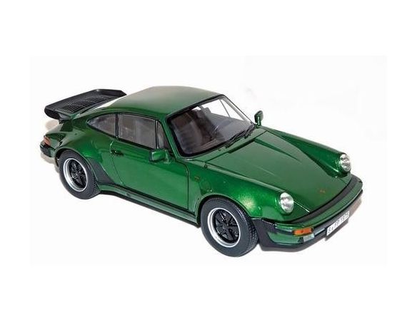 Norev 187545 PORSCHE 911 TURBO 3,3 '75 GREEN 1/18 Auto 1/18