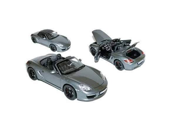 Norev 187653 PORSCHE BOXSTER S 2009 GREY 1/18 Modellino