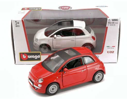 Bburago BU43011 FIAT NUOVA 500 2007 1:32 Auto Stradali