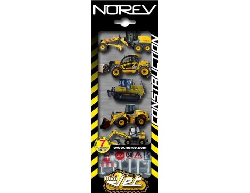 Norev 311697 SET 5 PEZZI MEZZI MOVIMENTO TERRA + Modellino