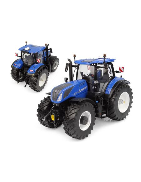 UNIVERSAL HOBBIES UH6604 TRATTORE NEW HOLLAND T7.300 AUTO COMMAND 1:32 Modellino