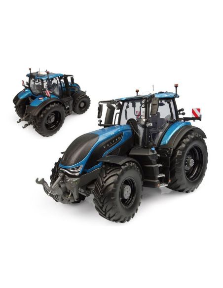 UNIVERSAL HOBBIES UH6652 TRATTORE VALTRA S416 TURQUOISE BLUE 1:32 Modellino