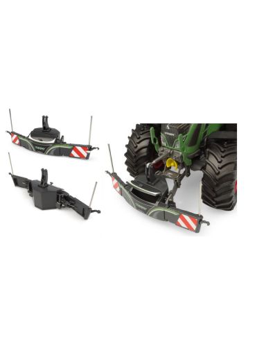 UNIVERSAL HOBBIES UH6667 PARAURTI C/CONTENITORE INTEGRATO BUMPER SAFETYWEIGHT FENDT VERSION 1:32 Modellino