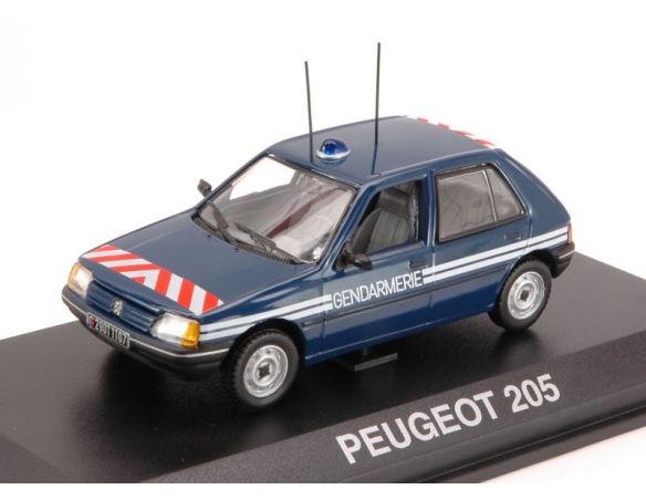 Norev NV471728 PEUGEOT 205 GENDARMERIE 1988 1:43 Modellino