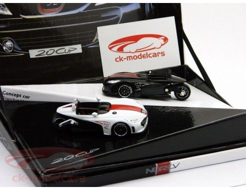 Norev 472725 COFFRET 2 PEUGEOT 20 CUP CONCEPT CAR Modellino