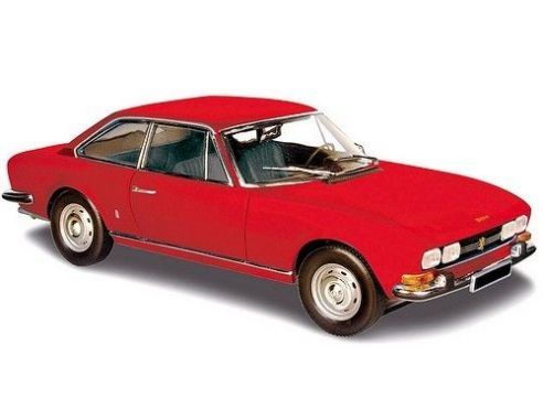 Norev 475416 PEUGEOT 504 COUPE 1969 RED 1/43 Modellino