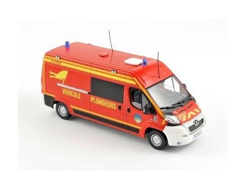 Norev 479056 PEUGEOT BOXER 2010 POMPIERS VEHICULE Auto 1/43