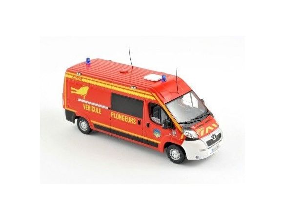 Norev 479056 PEUGEOT BOXER 2010 POMPIERS VEHICULE Auto 1/43