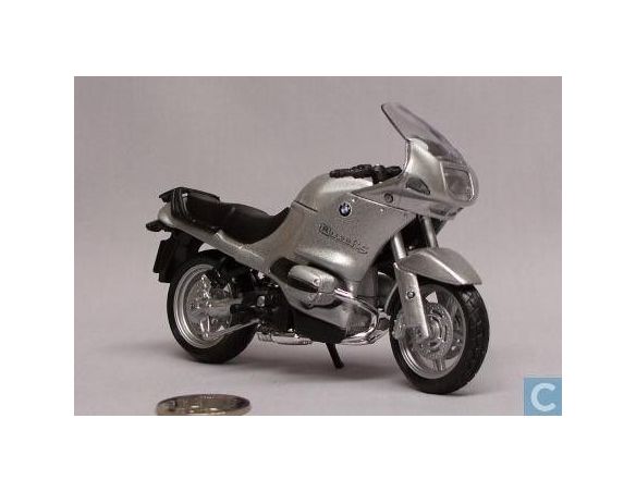 Bburago BMWR1150 BMW R1150RS SILVER 1/18 Modellino