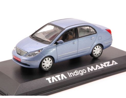 Norev NV660041 TATA INDIGO MANZA 2009 AZUR MET.1:43 Modellino