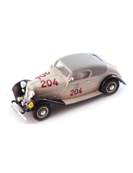 AUTOCULT ATC07032 WANDERER W22 2.000 km DURCH DEUTSCHLAND 1933 LIGHT GREY 1:43 Modellino