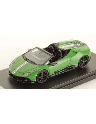LOOKSMART LS502SB LAMBORGHINI HURACAN EVO SPYDER VIPER GREEN 1:43 Modellino