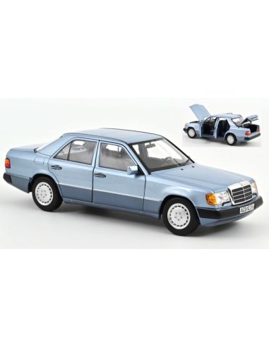 NOREV NV183945 MERCEDES 230 E 1990 LIGHT BLUE METALLIC 1:18 Modellino