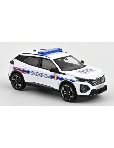 NOREV NV472875 PEUGEOT 2008 GT 2024 PPLICE MUNICIPALE 1:43 Modellino