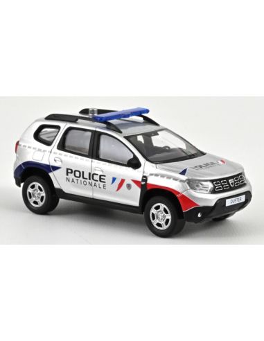 NOREV NV509054 DACIA DUSTER 2021 POLICE NATIONALE SILVER 1:43 Modellino