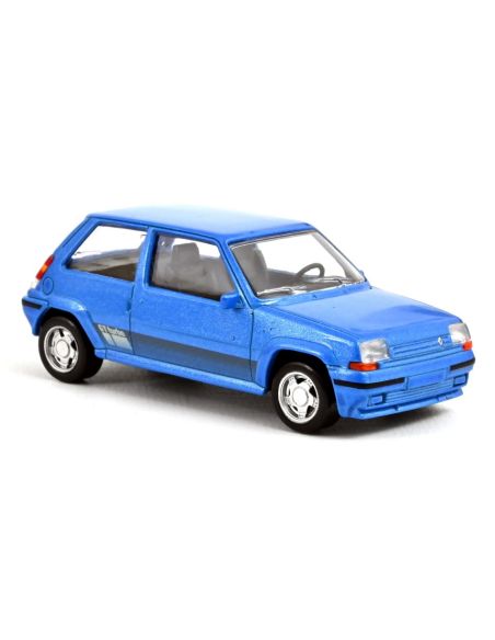 NOREV NV510540 RENAULT SUPERCINQ GT TURBO PH II 1988 BLUE METALLIC JET-CAR 1:43 Modellino