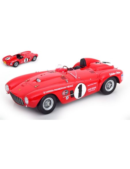 KK SCALE KKDC181243 FERRARI 375 PLUS N.1 CARRERA PANAMERICANA 1954 McAfee-ROBINSON 1:18 Modellino