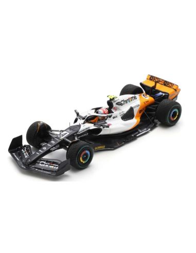 SPARK MODEL S8583 MC LAREN MCL60 N.4 9th MONACO GP 2023 LANDO NORRIS 1:43 Modellino