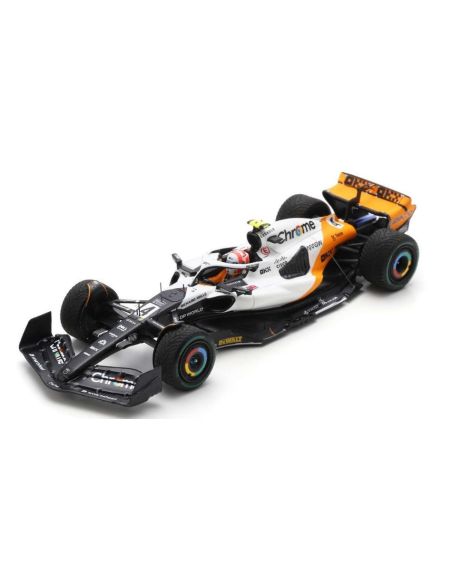SPARK MODEL S8583 MC LAREN MCL60 N.4 9th MONACO GP 2023 LANDO NORRIS 1:43 Modellino