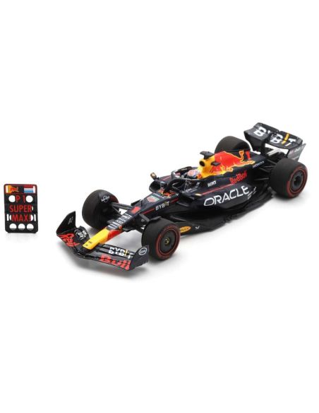 SPARK MODEL S8592 RED BULL RB19 N.1 WINNER BRITISH GP 2023 MAX VERSTAPPEN W/PIT B.1:43 Modellino