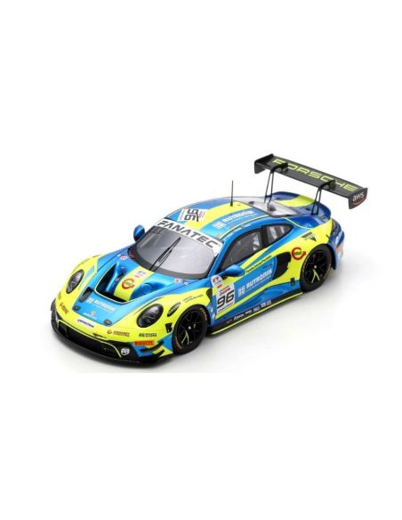 SPARK MODEL SB702 PORSCHE 911 GT3 R N.96 5th 24 H SPA 2023 OLSEN-PREINING-HEINRICH 1:43 Modellino