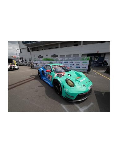 SPARK MODEL SG906 PORSCHE 911 GT3 N.44 10th 24 H NURBURGRING 2023 MENZEL-ERIKSSON-RAGGINGE Modellino
