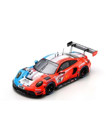 SPARK MODEL SG917 PORSCHE 911 GT3 R N.25 24 H NURBURGRING 2023 FETZER-LEDOGAR-KERN-DUMAS Modellino