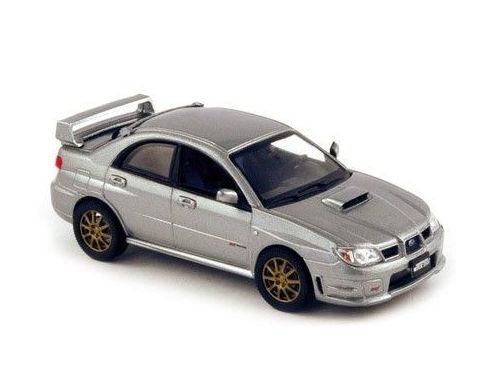 Norev 800072 SUBARU IMPREZA WRX STI GRISE 2005 Modellino